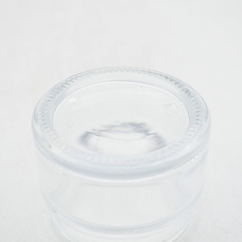 50g cosmetic luxury cream beauty personal care gel polish glass jar nail gel container for cosmetics