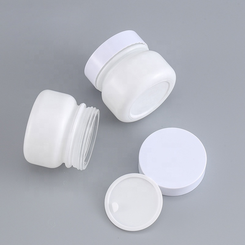 50g custom cosmetic cream container glass makeup lotion cream jars