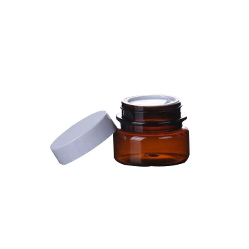 50g custom cream lotion packaging bottles PET empty cosmetic cream jar