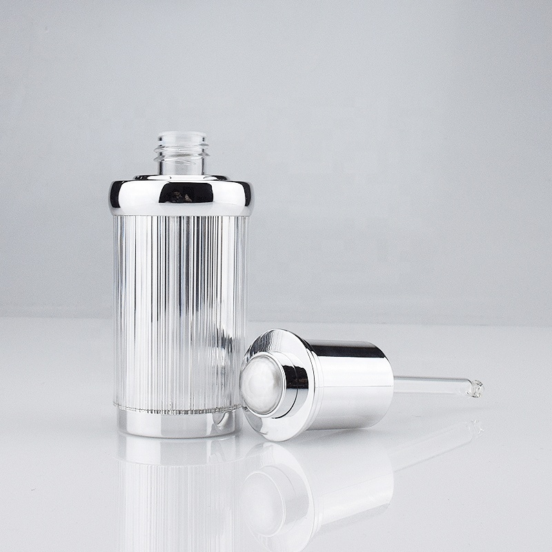 50g custom logo luxury white acrylic makeup lotion bottle container cosmetic cream jar