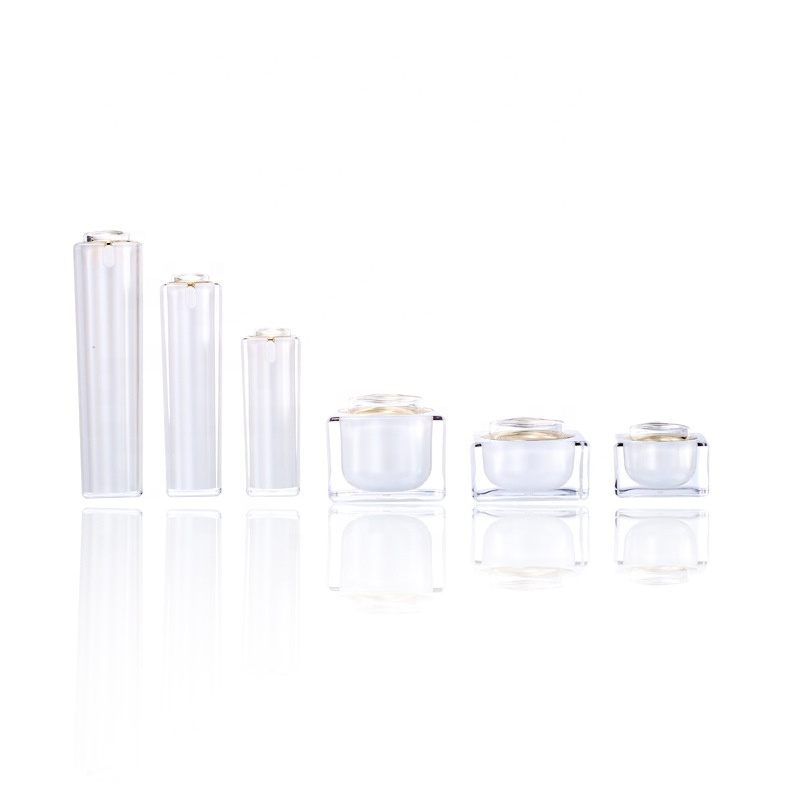50g custom luxury acrylic cosmetics lotion bottle containers and packaging makeup empty cream jar