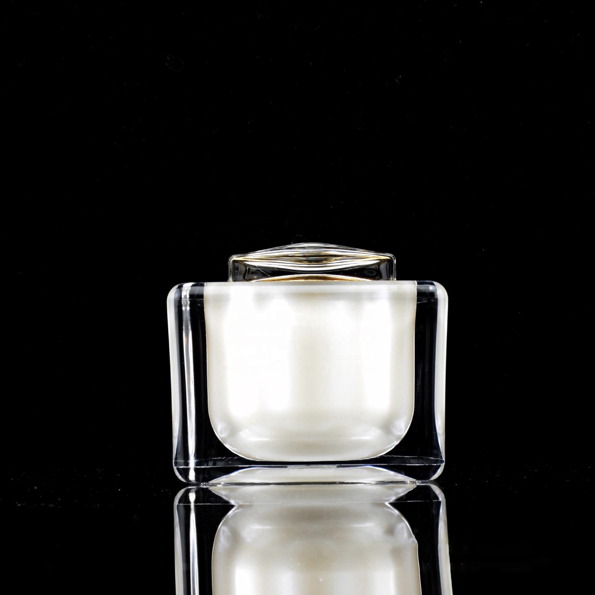 50g custom luxury acrylic cosmetics lotion bottle containers and packaging makeup empty cream jar