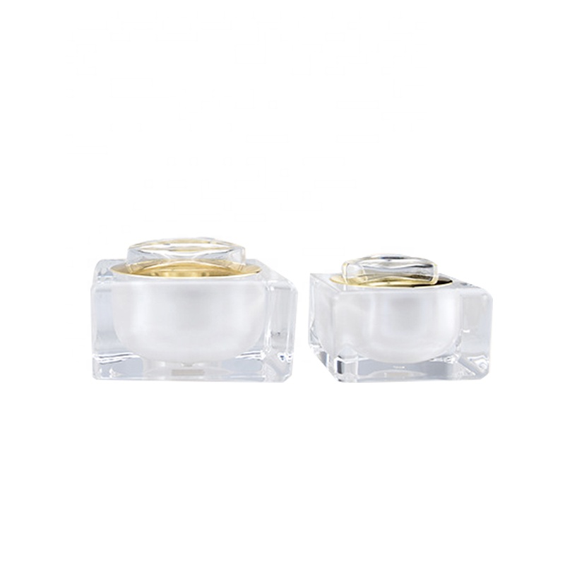 50g custom luxury acrylic cosmetics lotion bottle containers and packaging makeup empty cream jar
