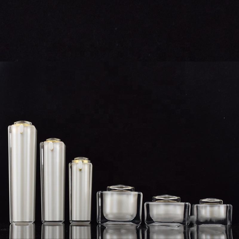 50g custom luxury acrylic cosmetics lotion bottle containers and packaging makeup empty cream jar