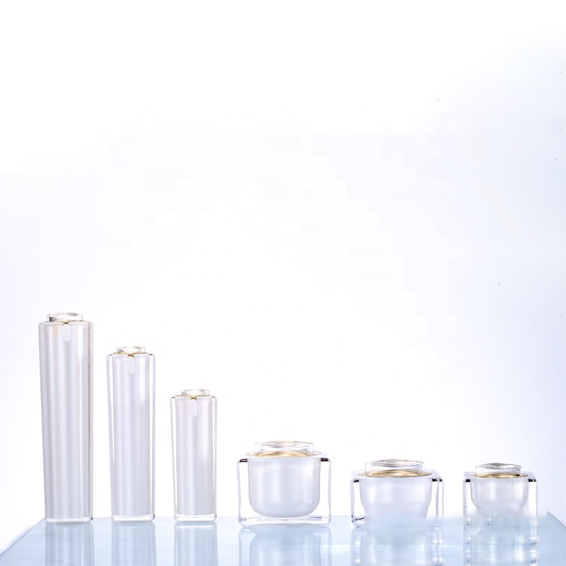50g custom luxury acrylic cosmetics lotion bottle containers and packaging makeup empty cream jar