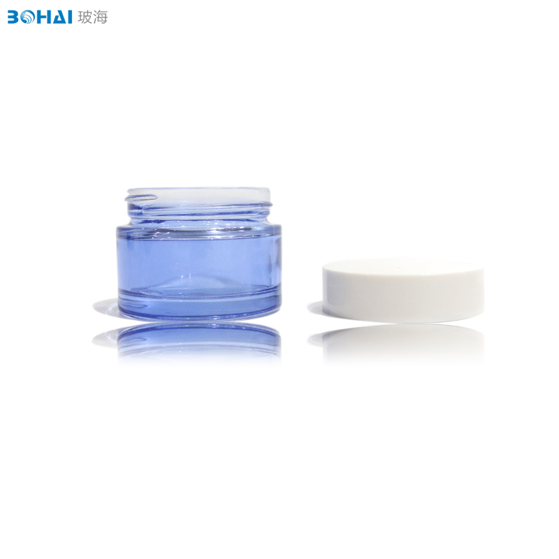 50g face cream jar luxury cosmetic packaging cosmetic glass jar