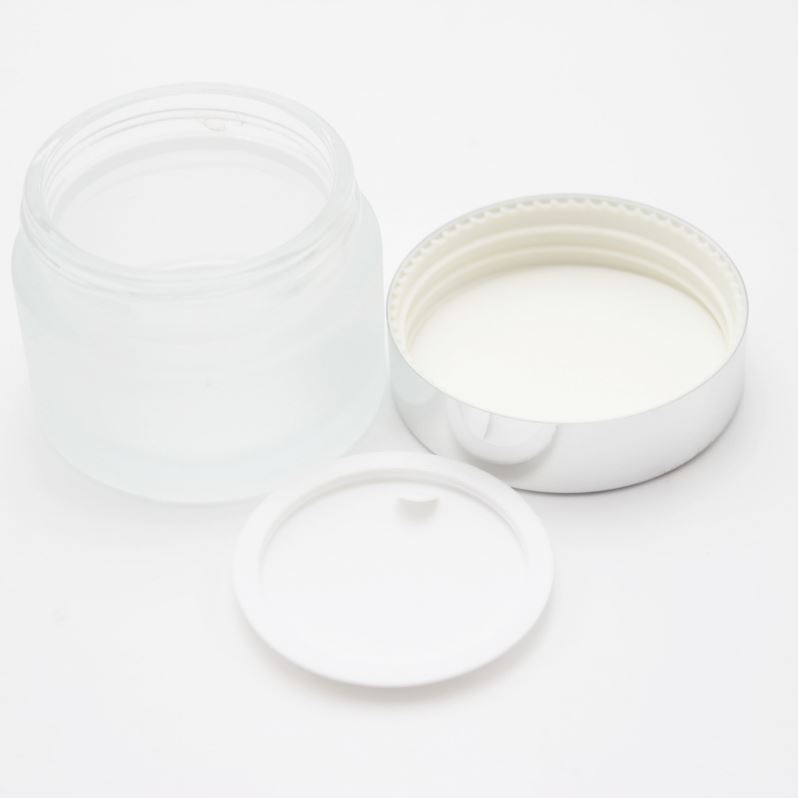 50g frosted Small cosmetics packaging for skincare beauty product glass containers glass jar MGJ-410Y