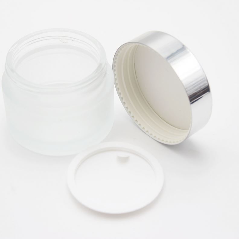 50g frosted Small cosmetics packaging for skincare beauty product glass containers glass jar MGJ-410Y