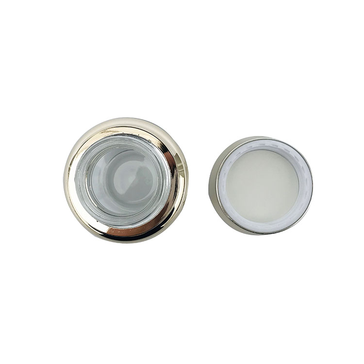 50g glass face cream jar with uv cap