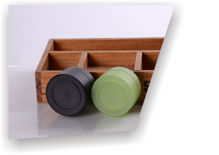50g green black face body cream packaging body butter containers PP cream jar