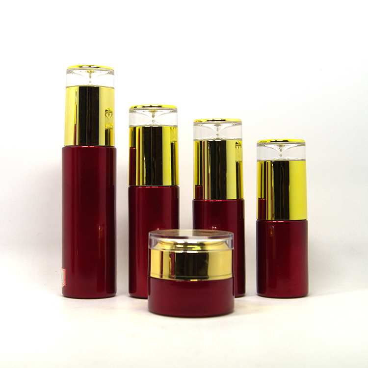 50g luxury acrylic cosmetic face cream packaging custom logo blue green silver gold diamond jars