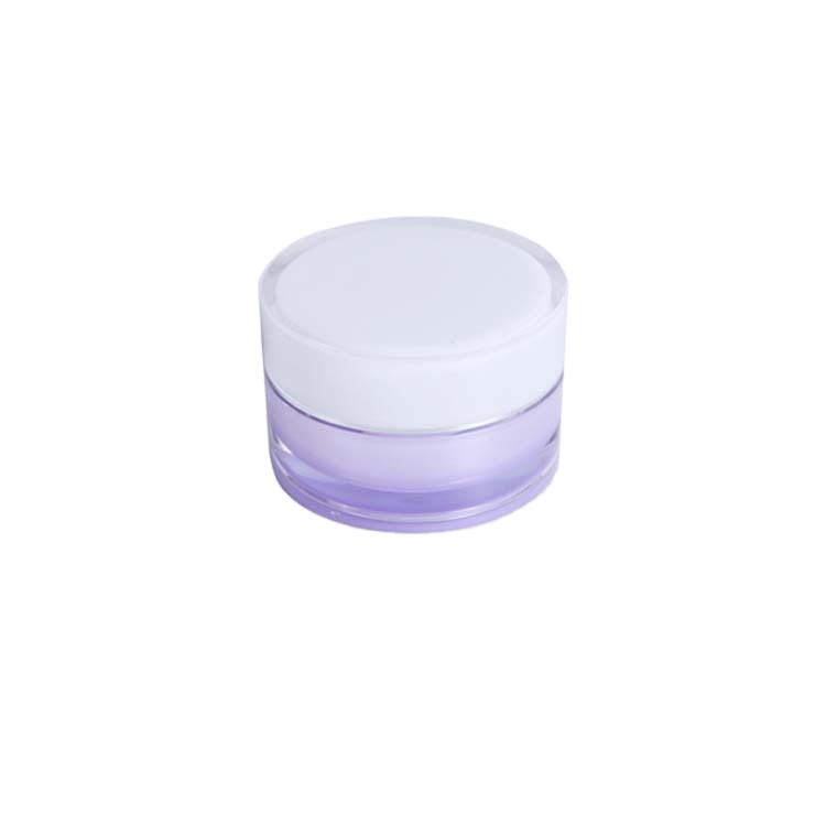 50g  plastic cosmetic jars for scrubs face cream jar