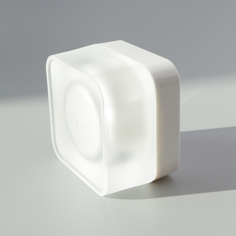 50g plastic empty packaging matte white cosmetic jar face cream container