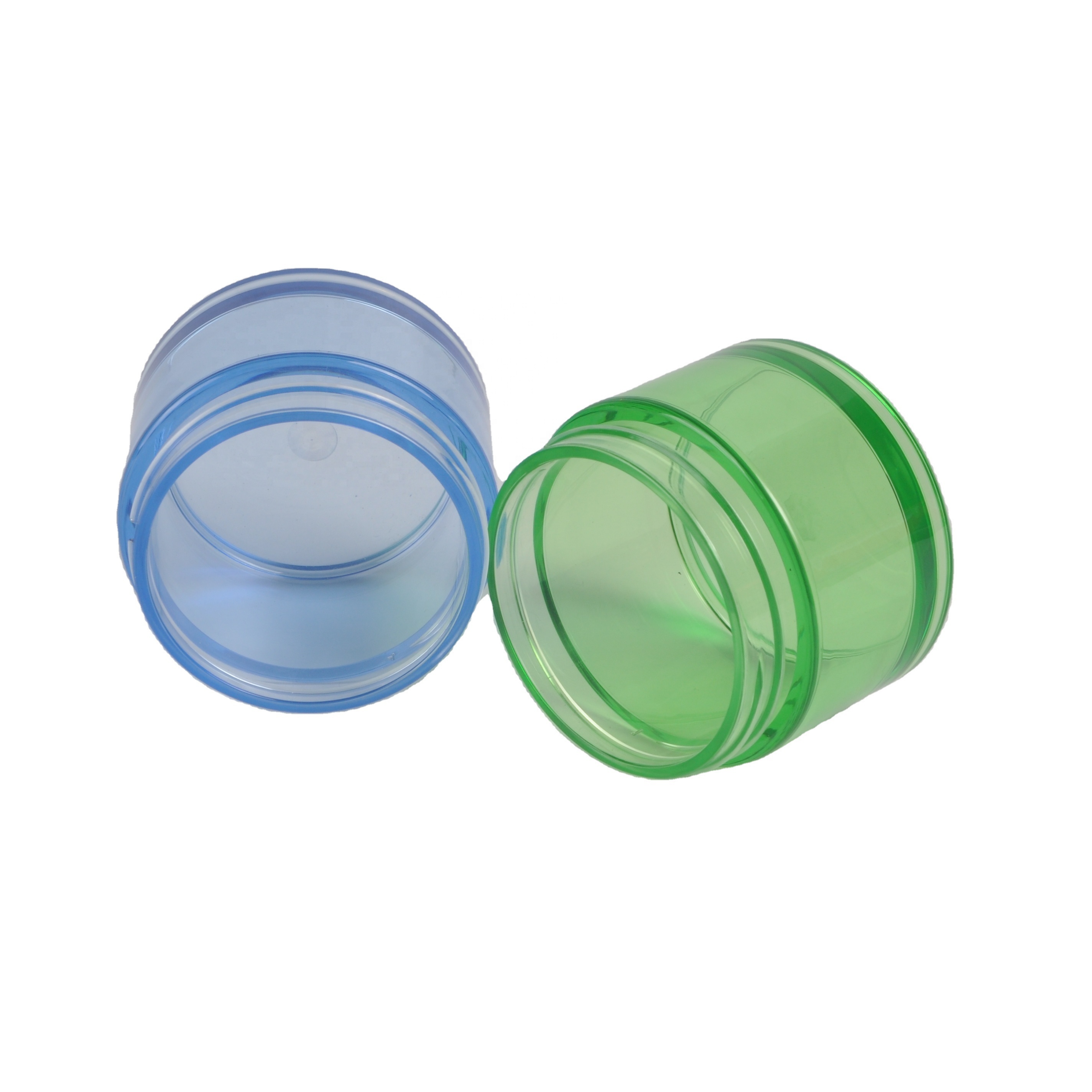 50g thick wall thick bottom cream plastic jars for cosmetic packaging