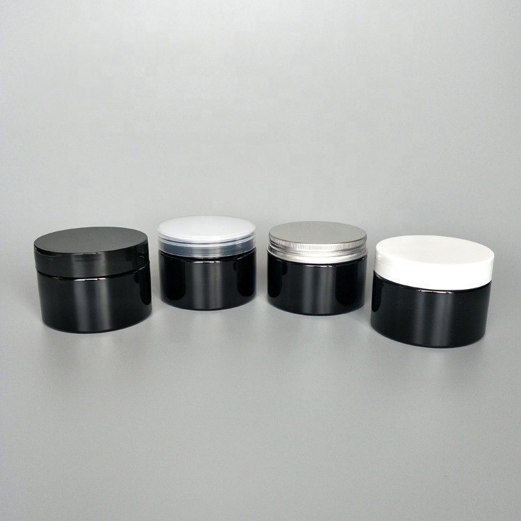 50gram 50ml 60ml 80ml 100ml 100g 4oz 120ml 200ml 150ml 250ml 8oz empty clear plastic PET cosmetic jar with lid for body butter