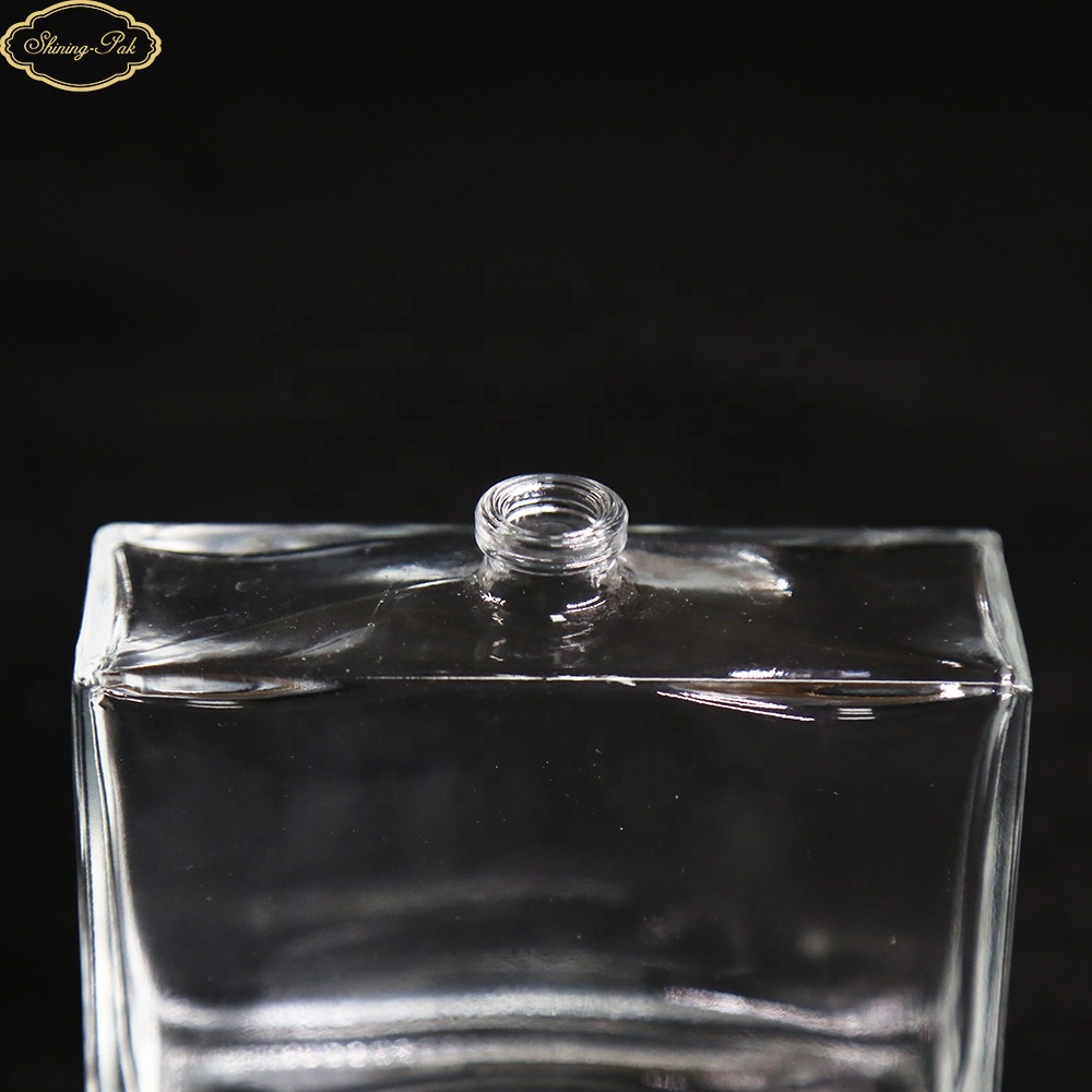 50mI rectangle fragrance bottle perfume glass bottle fancy glass cosmetic bottle