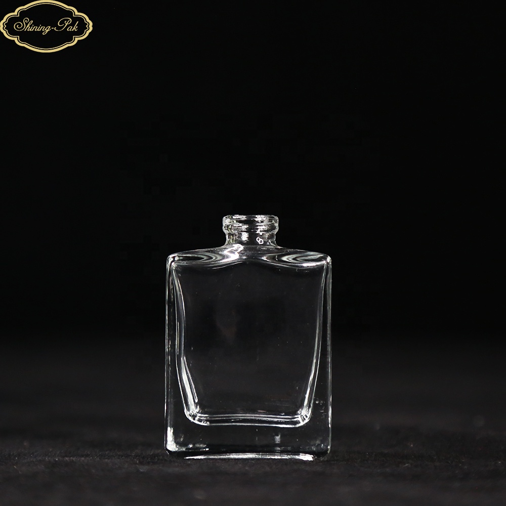 50mI rectangle fragrance bottle perfume glass bottle fancy glass cosmetic bottle