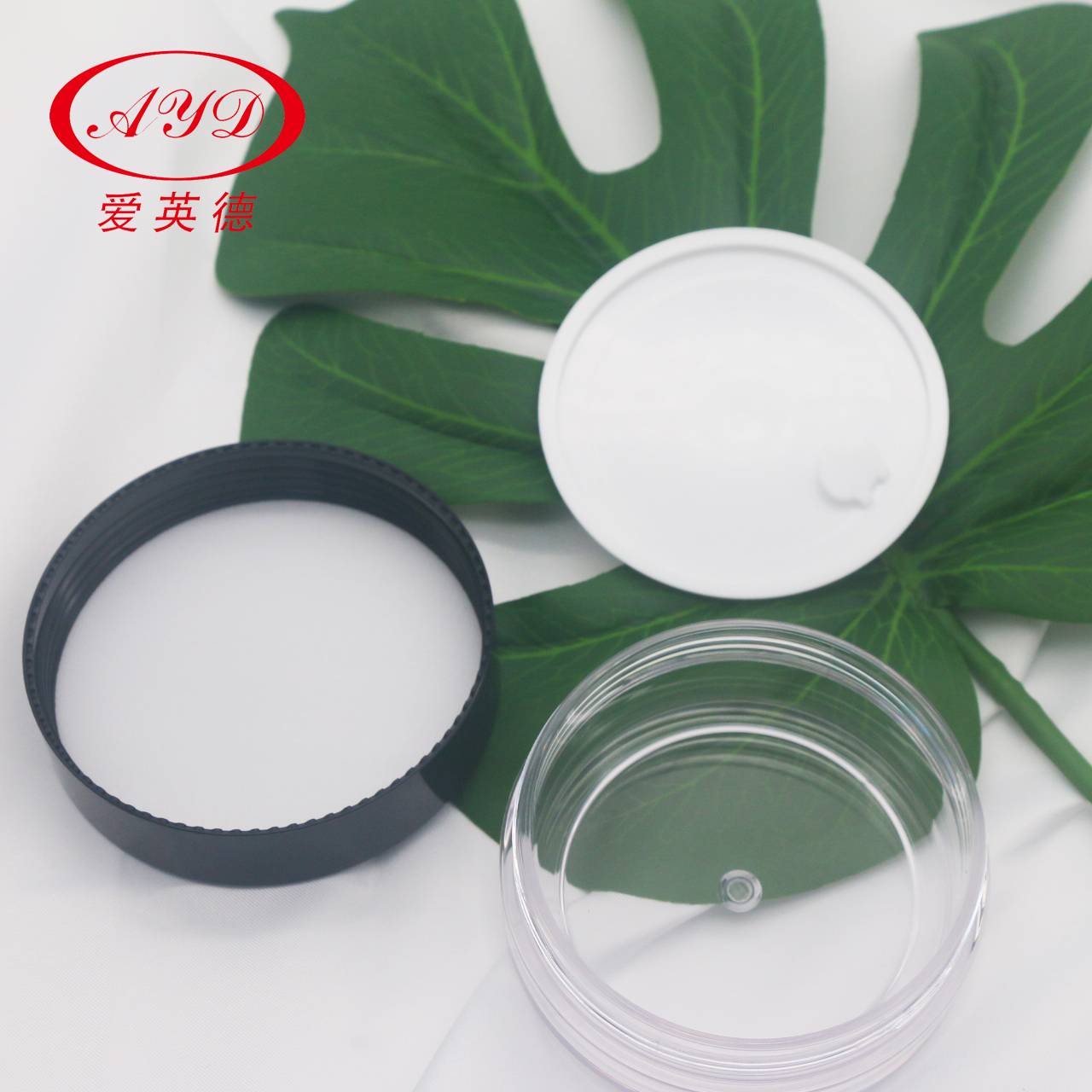 50ml 100g 120ml 200g 250ml PETG Cosmetic Jar Cream Packaging Scrub Containers With Lid Disc