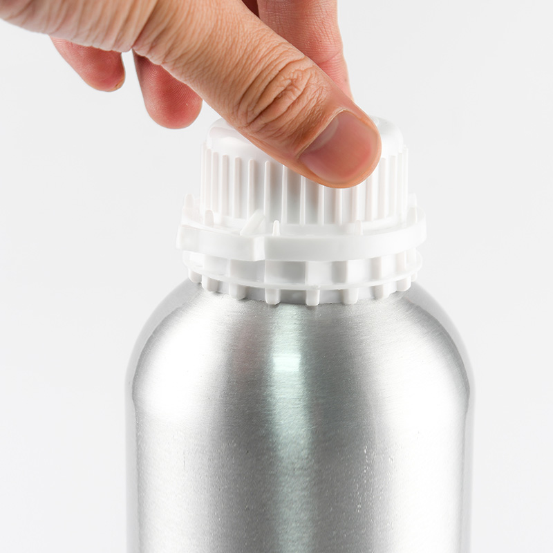 50ml 100ml 120ml 150ml 200ml 250ml 300ml 500ml 1L 1.25L 5L aluminum bottle with Tamper proof cap and seal for essential oil