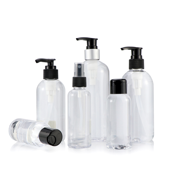 50ml 100ml 120ml 150ml 200ml wholesale custom plastic packaging hand wash liquid shampoo bottle pet plastic lotion pump bottle