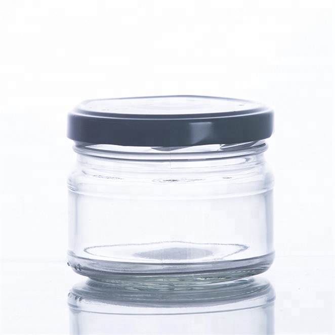 50ml 100ml 120ml 200ml Small Glass Jars And Containers For Food