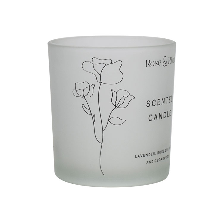 50ml 100ml 150ml 200ml 250ml frosted glass jar matte empty glass diffuser bottle bamboo lid