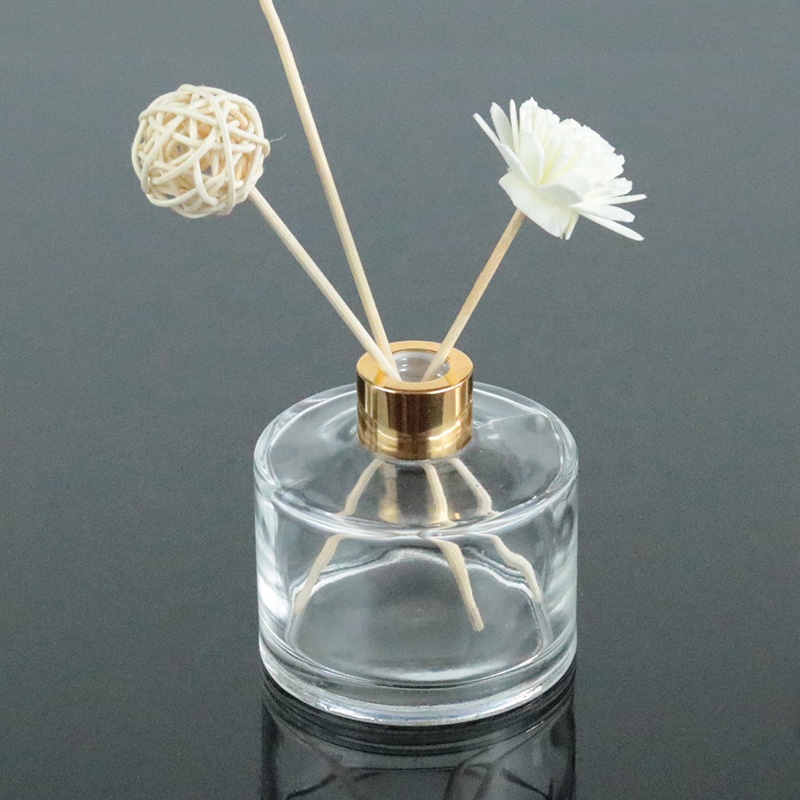 50ml 100ml 150ml 200ml Luxury Clear Glass Aromatherapy Oil  Aroma Reed Diffuser Bottle (GPM26)