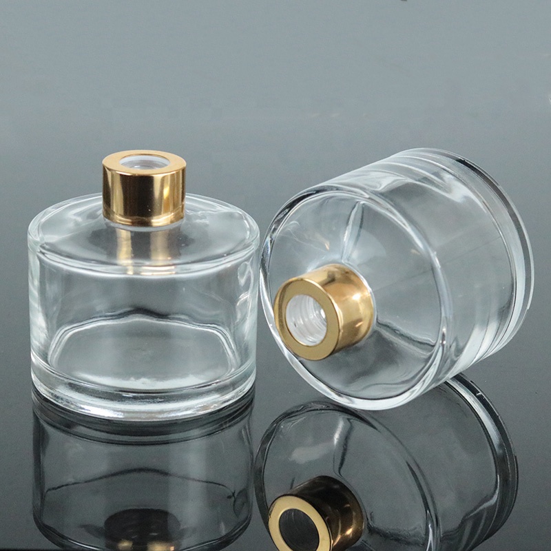 50ml 100ml 150ml 200ml Luxury Clear Glass Aromatherapy Oil Aroma Reed Diffuser Bottle (GPM26)