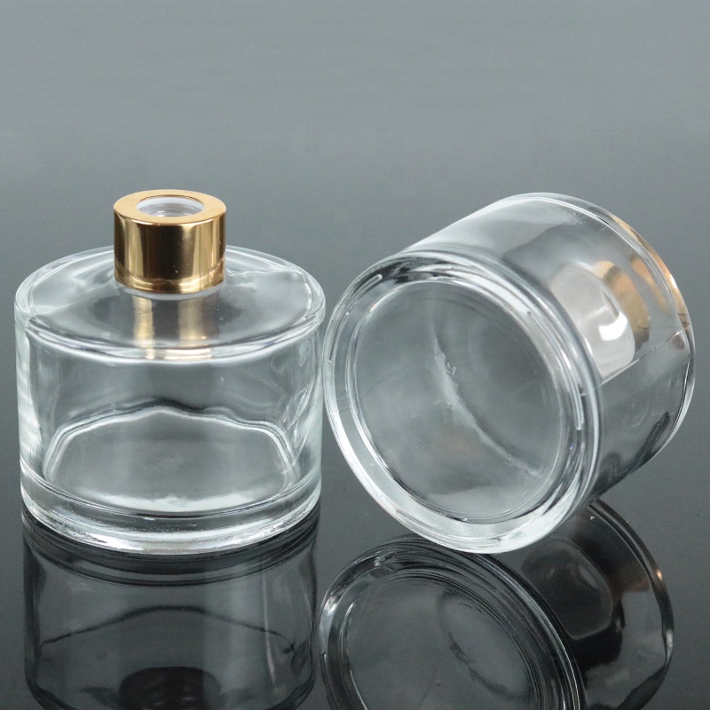 50ml 100ml 150ml 200ml Luxury Clear Glass Aromatherapy Oil Aroma Reed Diffuser Bottle (GPM26)