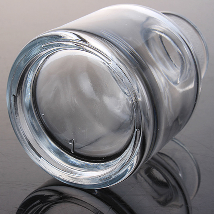 50ml 100ml 150ml 200ml Round Shape Clear Glass Essential Oil Diffuser Bottle