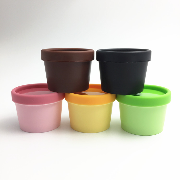 50ml/100ml/150ml/200ml Single Wall Cute Mini Face Cream/Hand Cream Empty PP Jar