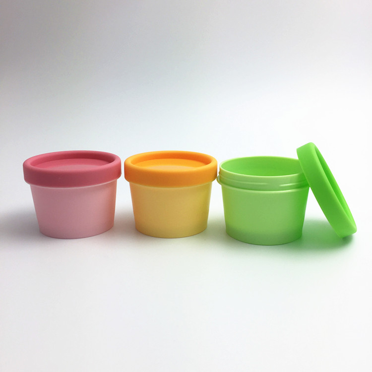 50ml/100ml/150ml/200ml Single Wall Cute Mini Face Cream/Hand Cream Empty PP Jar