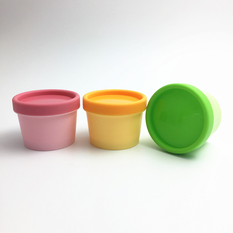 50ml/100ml/150ml/200ml Single Wall Cute Mini Face Cream/Hand Cream Empty PP Jar