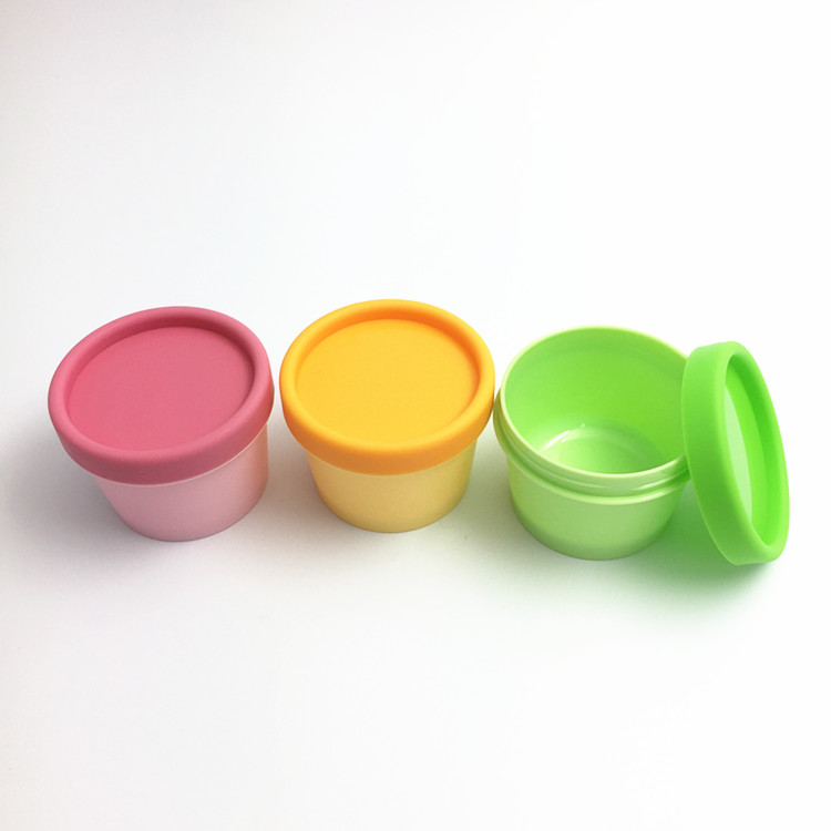 50ml/100ml/150ml/200ml Single Wall Cute Mini Face Cream/Hand Cream Empty PP Jar