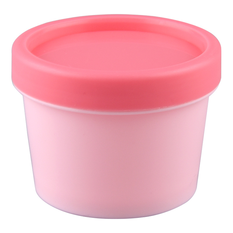 50ml,100ml.150ml,200ml cute ice cream face cream empty PP jar/face cream cheap PP jar