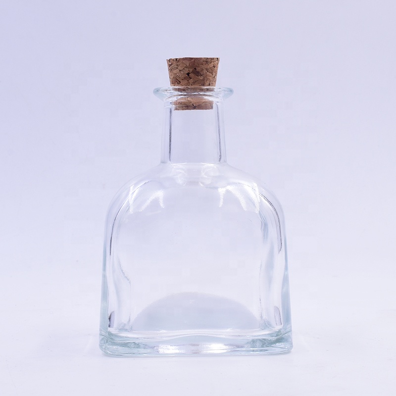 50ml 100ml 150ml 250ml empty clear luxury perfume aromatherapy bottles Fragrance reed diffuser glass bottle decorative with lids