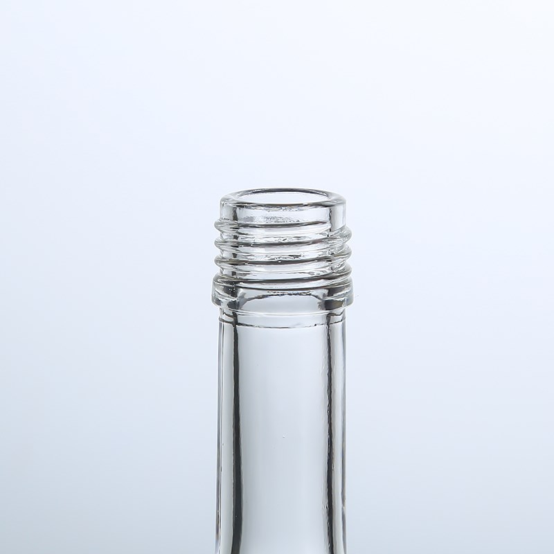 50ml 100ml 150ml 250ml sealed alcohol glass bottle for whiskey vodka beer with metal screw cap airtight glass bottle cheap