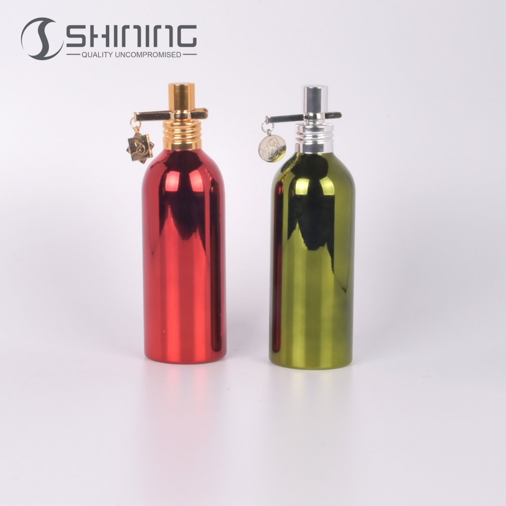 50ml 100ml 150ml Cosmetic Alu Material Mist Spray Montale Bottles Metal Colorful Flacon Perfume Bottle