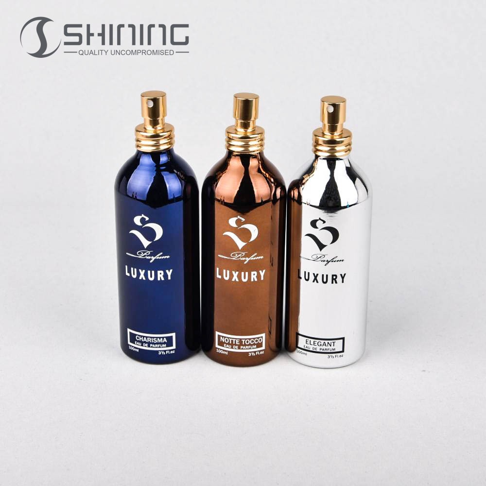 50ml 100ml 150ml Cosmetic Alu Material Mist Spray Montale Bottles Metal Colorful Flacon Perfume Bottle