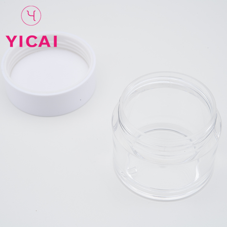 50ml 100ml 150ml Round Shape Plastic Hand Care Cream Cosmetic PETG Jar