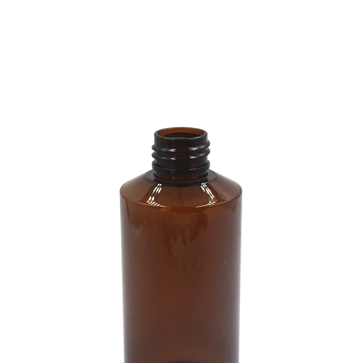 50ml 100ml 150ml amber pet plastic cosmetic bottle lotion container hand soap bottle