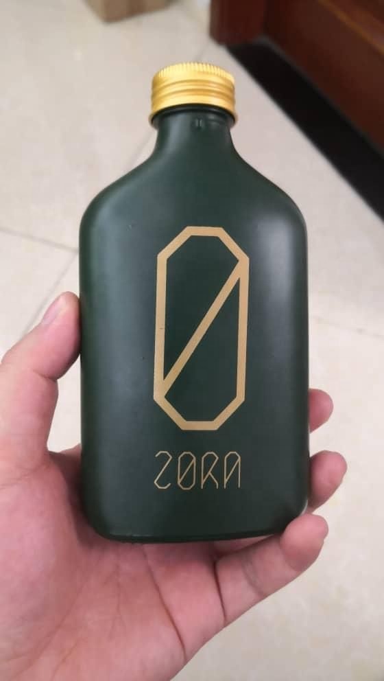 50ml 100ml 200ml 250ml 350ml 500ml Empty Flat Flask Wholesale Glass Bottle for cold brew coffee cocktails drinks