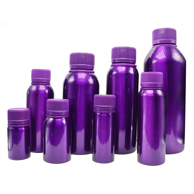 50ml 100ml 200ml 250ml 500ml 1000ml pesticides aluminum metal bottle with lower price