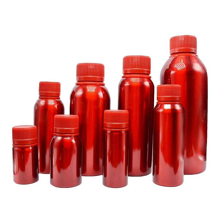 50ml 100ml 200ml 250ml 500ml 1000ml pesticides aluminum metal bottle with lower price