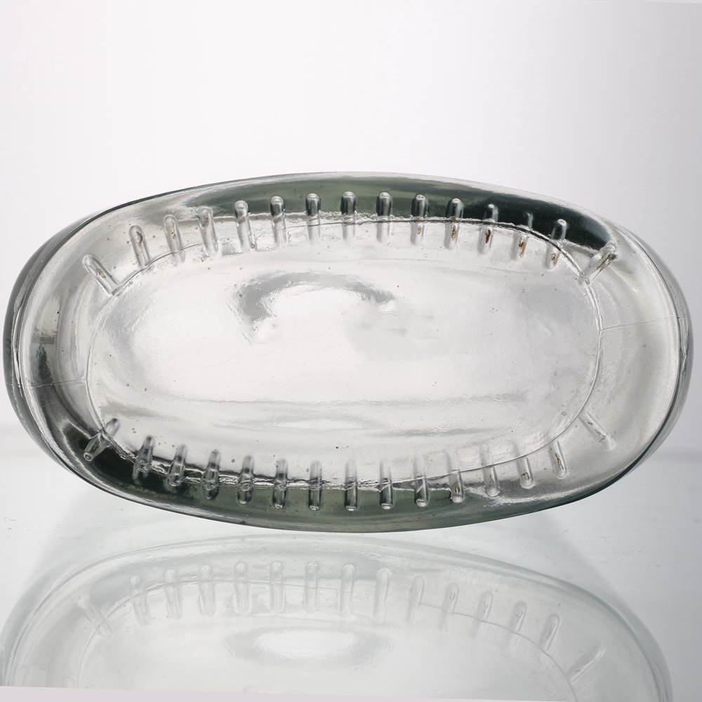 50ml 100ml 200ml 250ml 500ml Glass Flat Flask Shape Beverage Bottle with Aluminum Cap