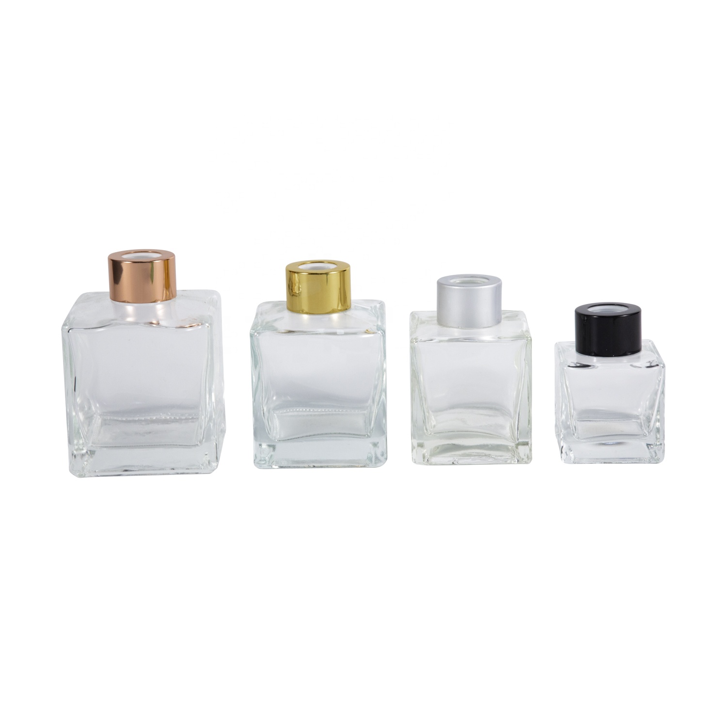 50ml 100ml 200ml 500ml empty square round hexagon rectangle reed diffuser glass bottles