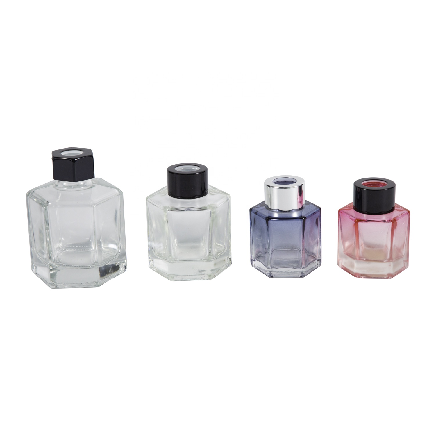 50ml 100ml 200ml 500ml empty square round hexagon rectangle reed diffuser glass bottles