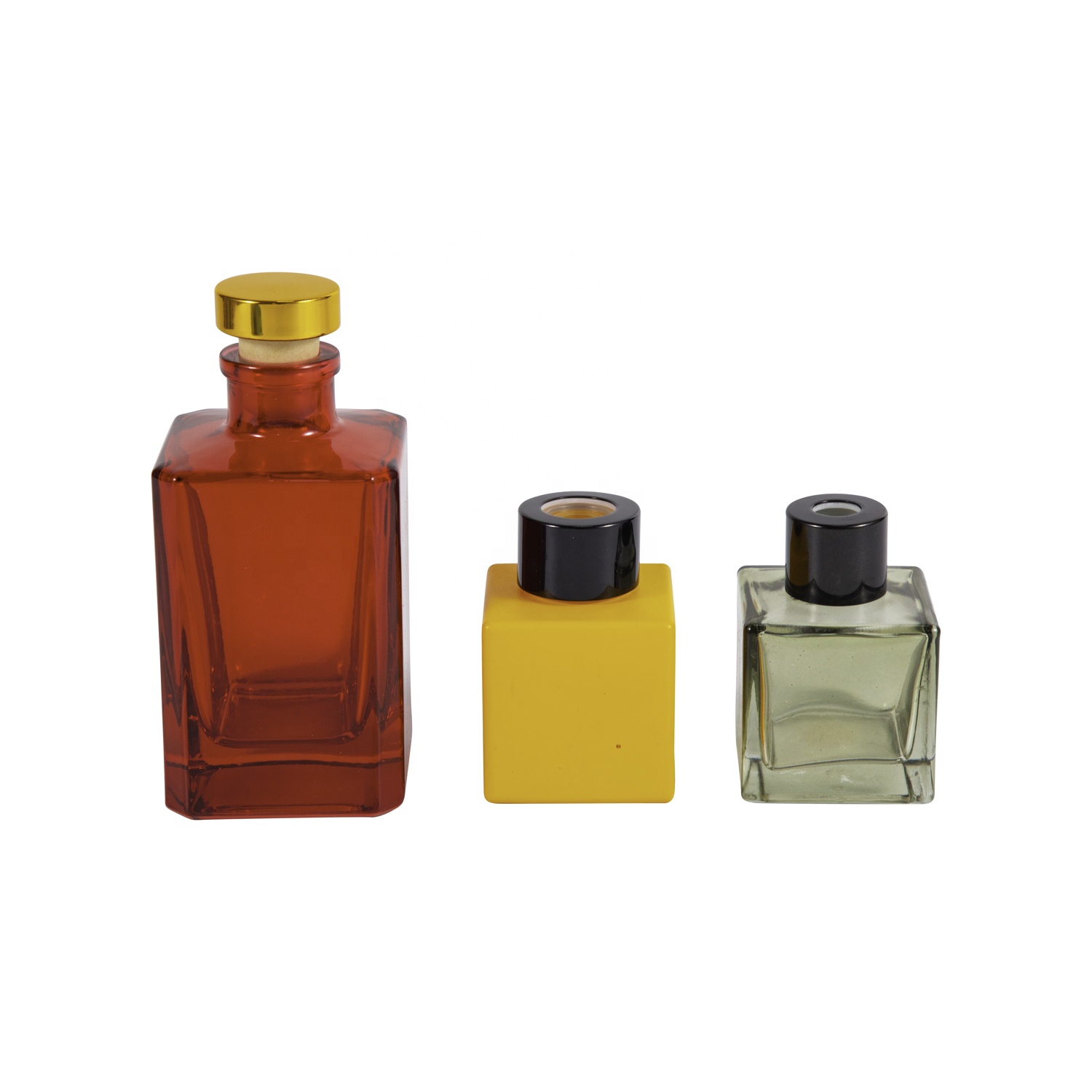 50ml 100ml 200ml 500ml empty square round hexagon rectangle reed diffuser glass bottles