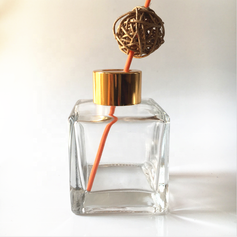 50ml 100ml 200ml Transparent glass diffuser aroma aromatherapy glass bottle wholesale