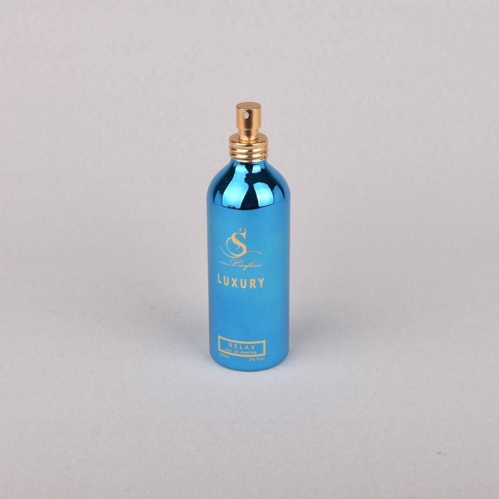 50ml 100ml 200ml UV Vacuum Coating Aluminum Cosmetic Bottle for perfume